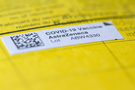 Symbolfoto Impfbescheinigung