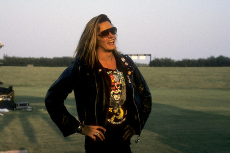 Photoshooting mit Skid Row in Milton Keynes