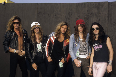 Photoshooting mit Skid Row in Milton Keynes