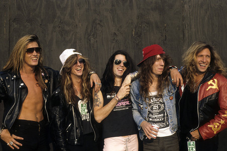 Photoshooting mit Skid Row in Milton Keynes