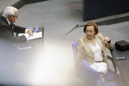 233. Sitzung des Deutschen Bundestages in Berlin