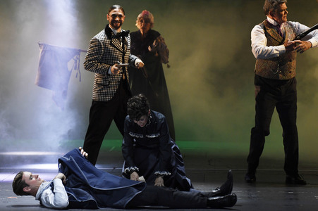 Theaterprobe 'Vorhang auf für Cyrano' in Berlin