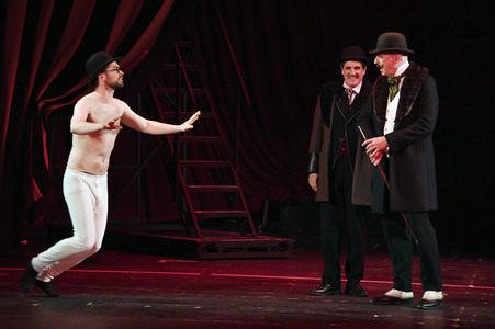 Theaterprobe 'Vorhang auf für Cyrano' in Berlin