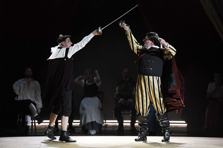 Theaterprobe 'Vorhang auf für Cyrano' in Berlin