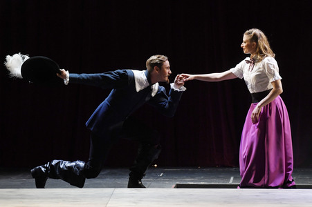 Theaterprobe 'Vorhang auf für Cyrano' in Berlin