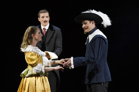 Theaterprobe 'Vorhang auf für Cyrano' in Berlin