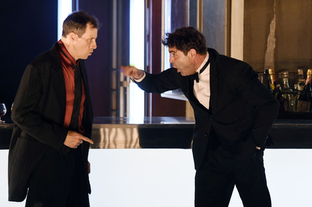 Theaterprobe 'Fabian oder Der Gang vor die Hunde' in Berlin