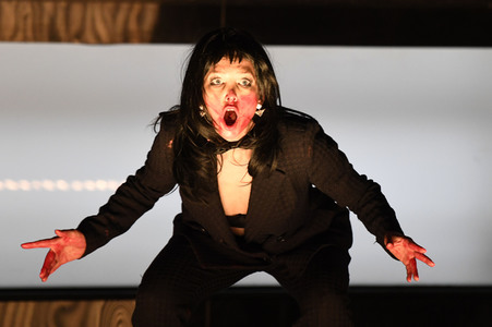 Theaterprobe 'Fabian oder Der Gang vor die Hunde' in Berlin