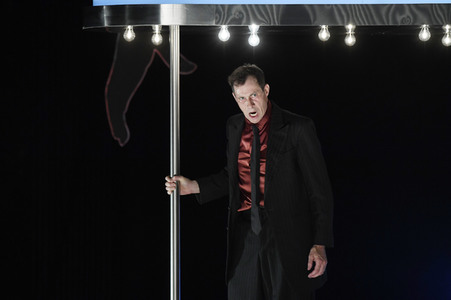 Theaterprobe 'Fabian oder Der Gang vor die Hunde' in Berlin