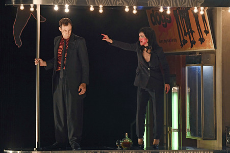 Theaterprobe 'Fabian oder Der Gang vor die Hunde' in Berlin