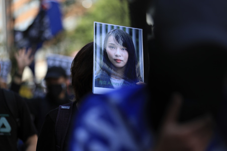 Kundgebung zum 2. Jahrestag des Beginns der Honkong-Proteste in London
