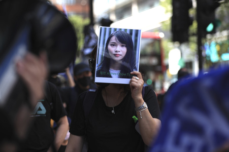 Kundgebung zum 2. Jahrestag des Beginns der Honkong-Proteste in London