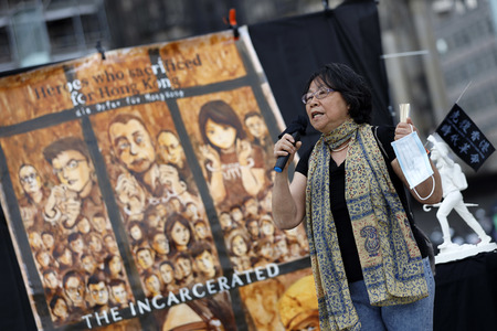 Hongkong-Demonstration in Köln