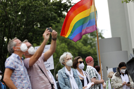 Kundgebung von Gläubigen in Köln