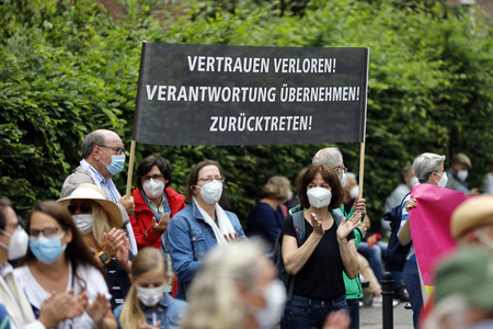 Kundgebung von Gläubigen in Köln
