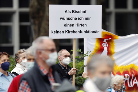 Kundgebung von Gläubigen in Köln