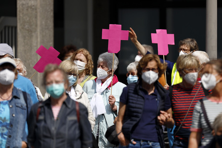 Kundgebung von Gläubigen in Köln