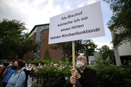 Kundgebung von Gläubigen in Köln