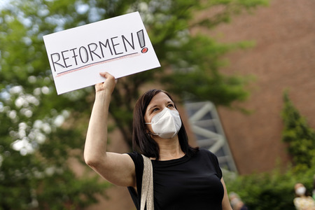 Kundgebung von Gläubigen in Köln