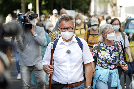 Kundgebung von Gläubigen in Köln