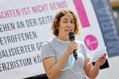 Kundgebung von Gläubigen in Köln