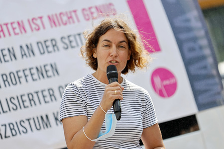 Kundgebung von Gläubigen in Köln