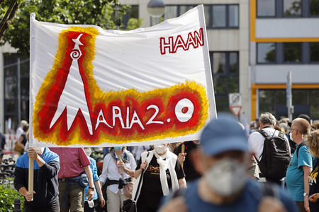 Kundgebung von Gläubigen in Köln