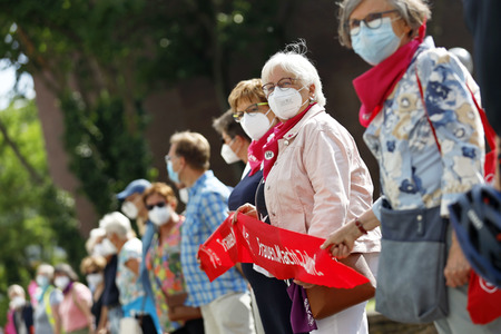 Kundgebung von Gläubigen in Köln