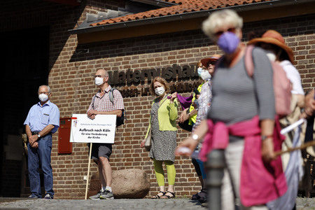 Kundgebung von Gläubigen in Köln