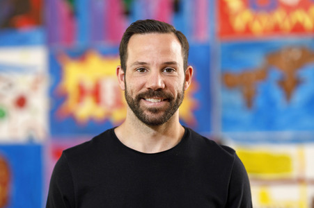 Gonzalo Castro besucht Arche in Köln