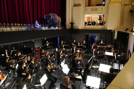 Opernpremiere 'La Fanciulla del West' in Berlin
