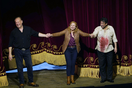 Opernpremiere 'La Fanciulla del West' in Berlin