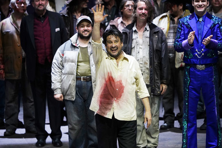 Opernpremiere 'La Fanciulla del West' in Berlin