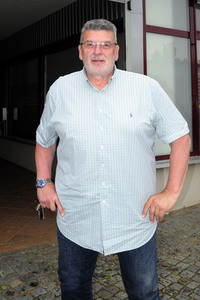 Fototermin mit Udo Beyer in Potsdam