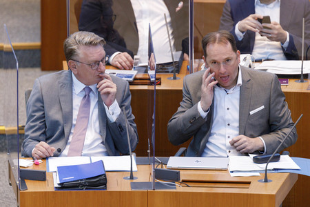 131. Plenarsitzung des Landtags von NRW in Düsseldorf