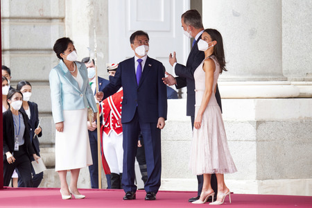 Staatsbesuch von Moon Jae-in in Madrid