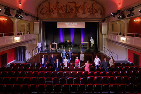 Vorstellung des Sommerprogramms in der Volksbühne in Köln