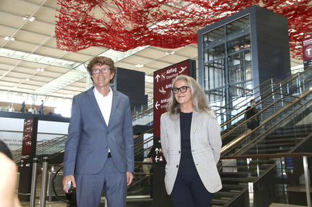 Fototermin mit Pae White in Berlin