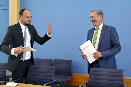 Pressekonferenz Zukunftszentrum für Deutsche Einheit und Europäische Transformation in Berlin