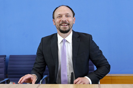 Pressekonferenz Zukunftszentrum für Deutsche Einheit und Europäische Transformation in Berlin