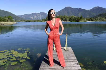 Fashion-Shooting 'Dresscoded goes Bachmair Weissach' in Weißach