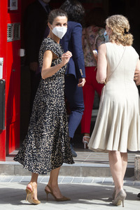 Kim Jung-Sook und Königin Letizia besuchen ONCE in Madrid