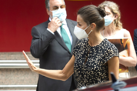 Kim Jung-Sook und Königin Letizia besuchen ONCE in Madrid