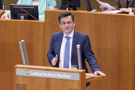 131. Plenarsitzung des Landtags von NRW in Düsseldorf