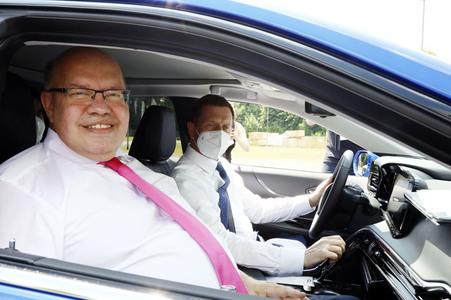 Unternehmensbesuch von Peter Altmaier bei Siemens Energy in Görlitz
