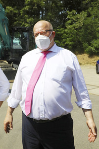 Unternehmensbesuch von Peter Altmaier bei Siemens Energy in Görlitz