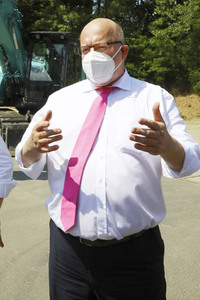 Unternehmensbesuch von Peter Altmaier bei Siemens Energy in Görlitz