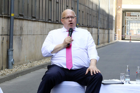 Unternehmensbesuch von Peter Altmaier bei Siemens Energy in Görlitz