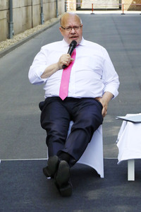 Unternehmensbesuch von Peter Altmaier bei Siemens Energy in Görlitz