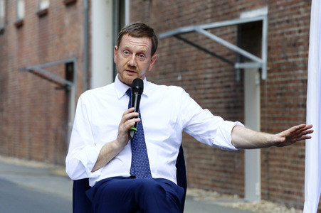 Unternehmensbesuch von Peter Altmaier bei Siemens Energy in Görlitz